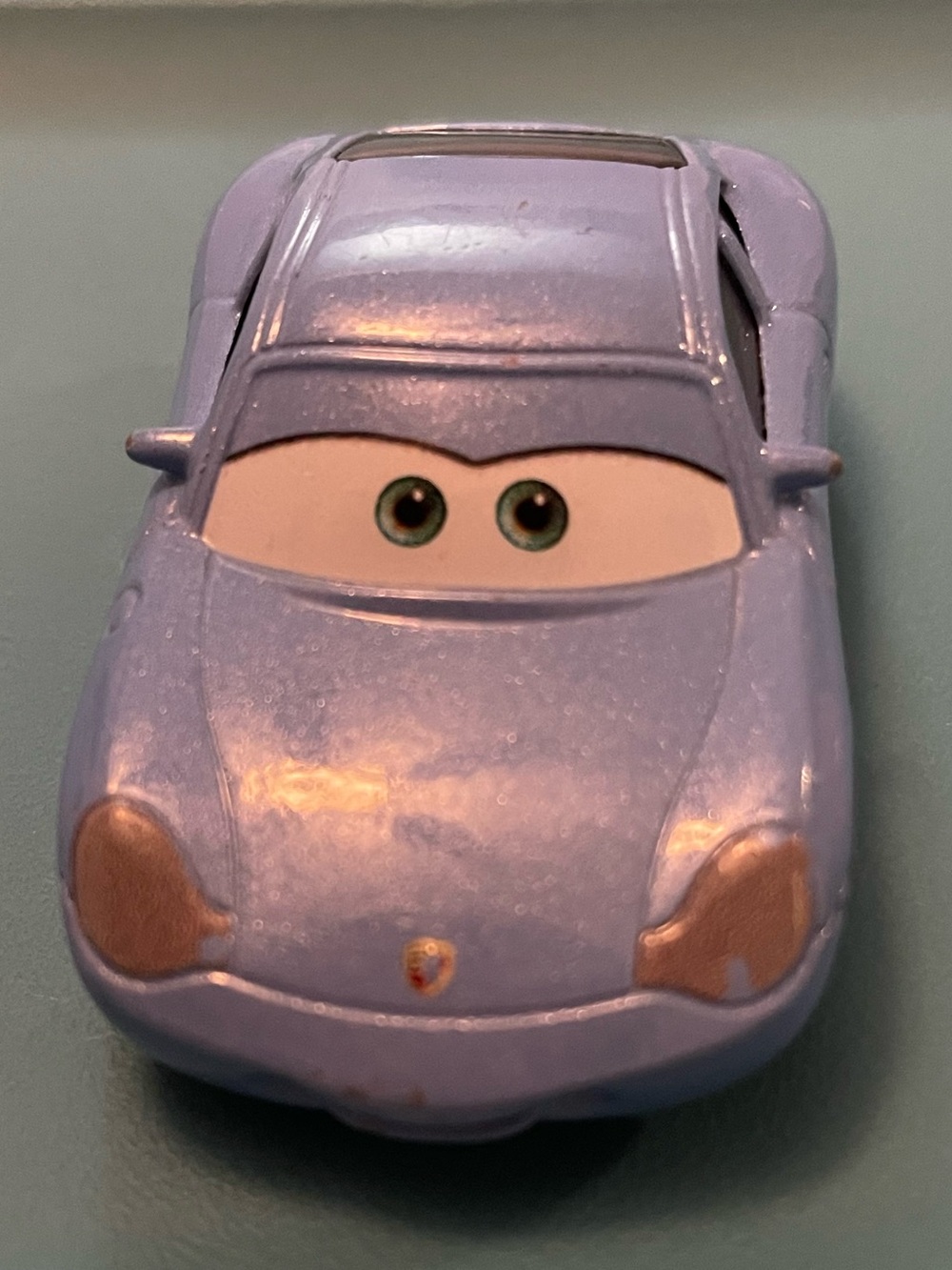 Disney Pixar Cars Sally Carrera Toy Car Mattel blue